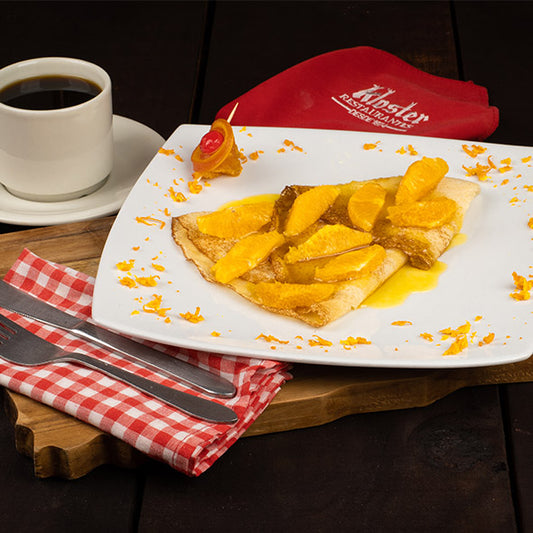 Crêp Suzette a la Naranja